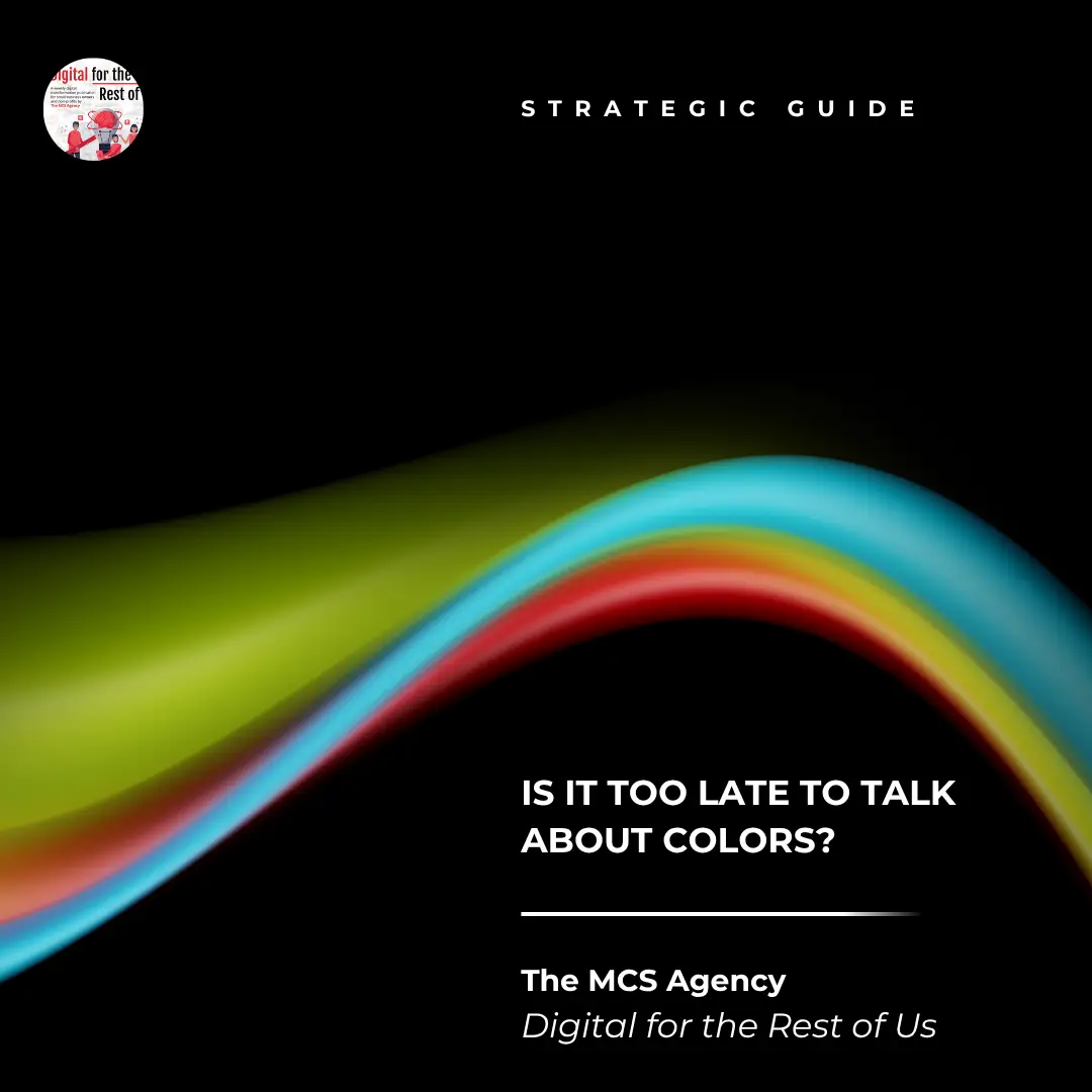 Is It Too Late to Talk About Colors?