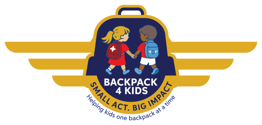 The redesigned BackPack4Kids logo