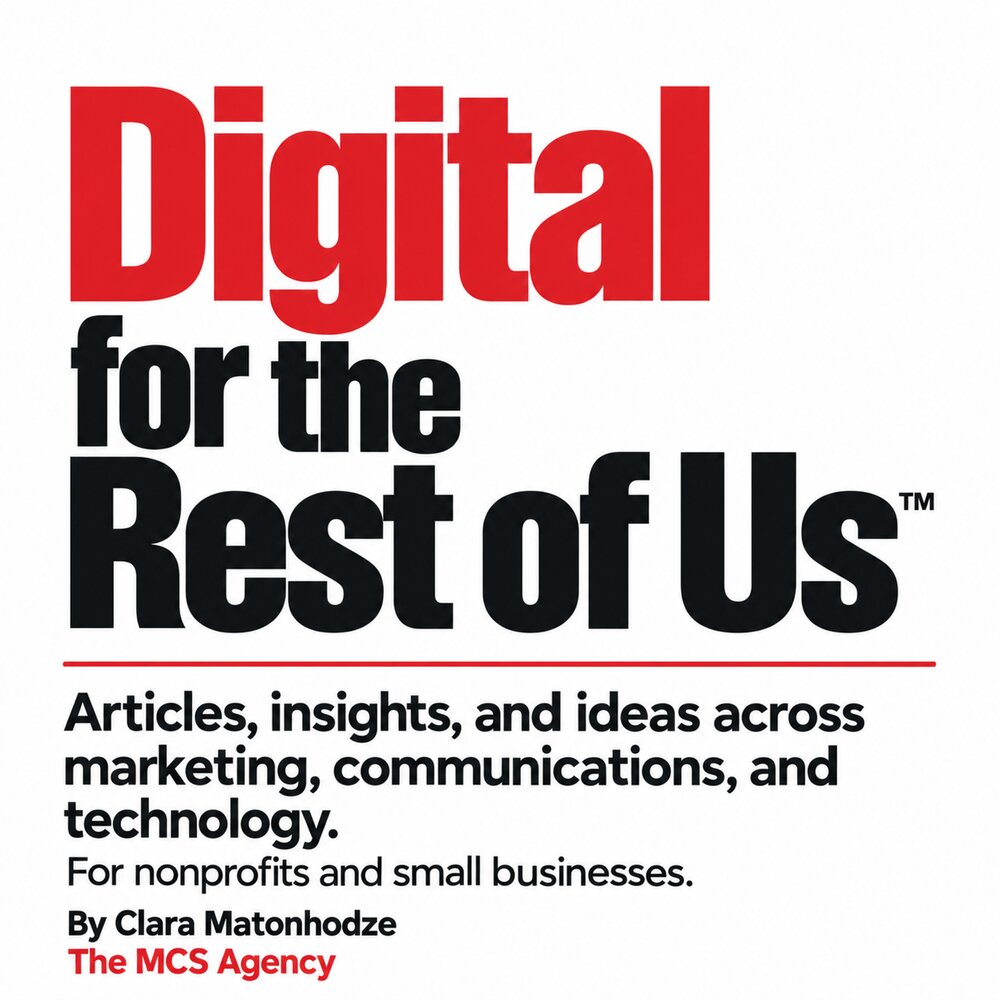 Digital for the Rest of Us™ newsletter cover